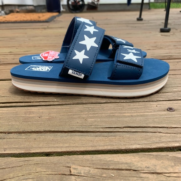HP 🥳🎉 NWT Vans Star Platform Slides Size 7 - Picture 6 of 8